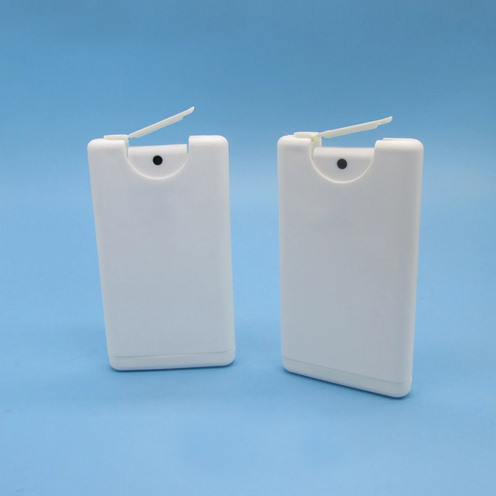 Empty Pocket Size 15ml 20ml Credit Card Spray Bottle For Perfumes