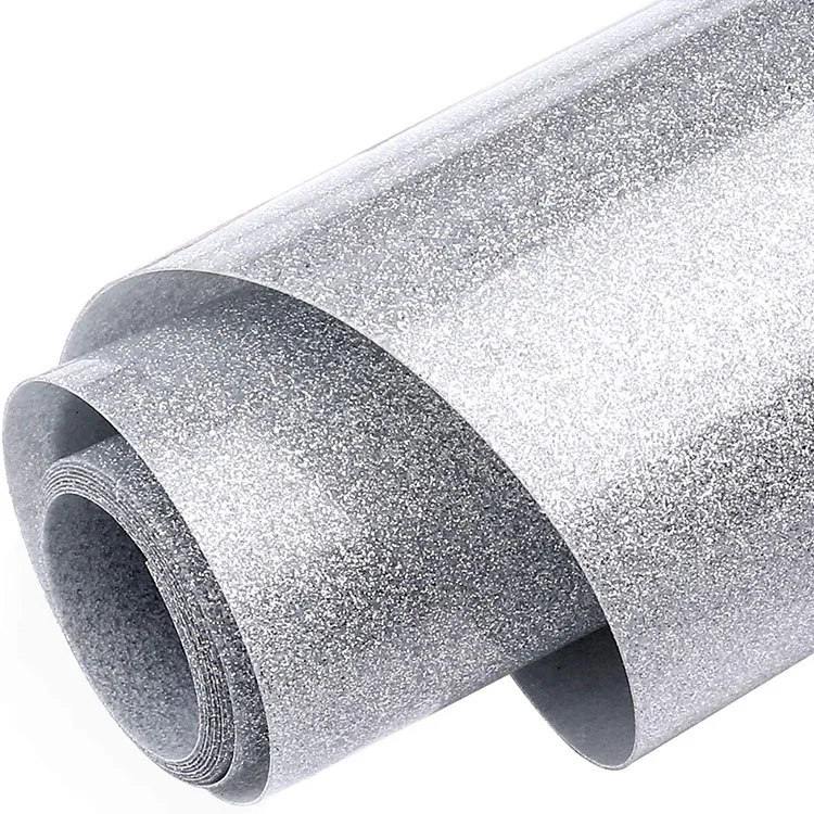 50cm*25m/Roll Trasferimento termico di un soffio 3D Glitter Transfert de chaleur 3d Htv Puff Heat Transfer Vinyl Sheets Rolls