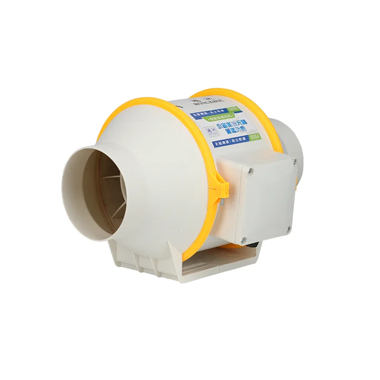 Low Noise Power Saving Inline Fan Blower Ventilation Inline Duct  Centrifugal Fan