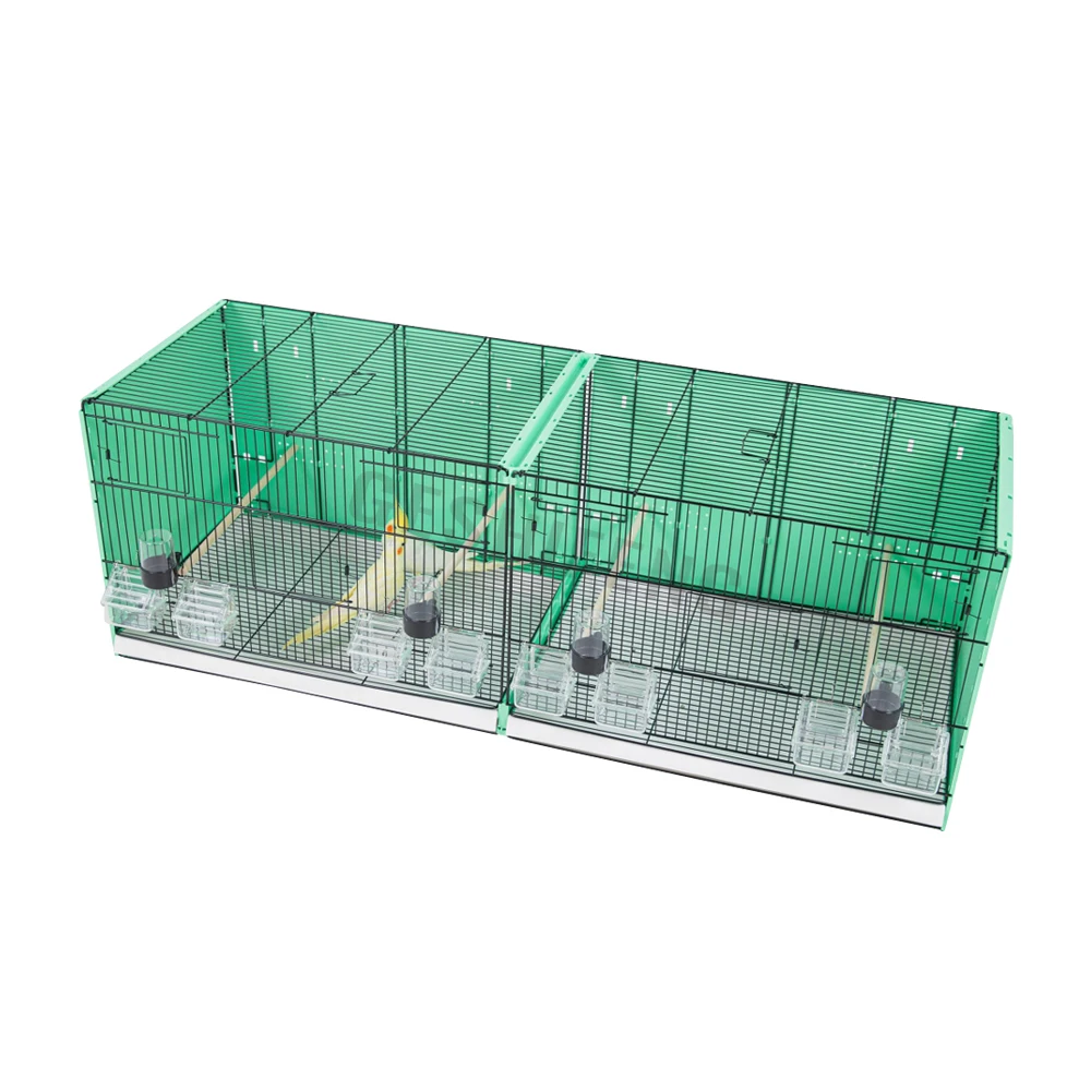 GESHIFENG Large Space 120CM Bird Cages Parrot Showing Cage For Birds Display With Food Box