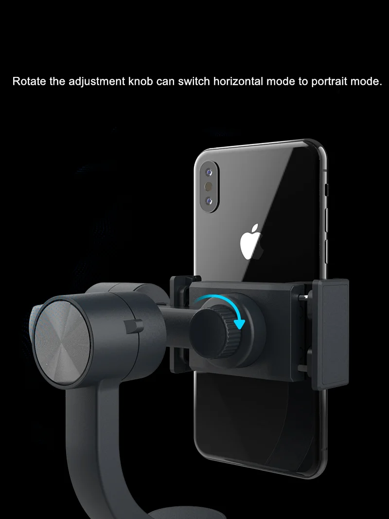 
Hot sale anti-shake selfie 3-axis handheld gimbal stabilizer for smart phone 