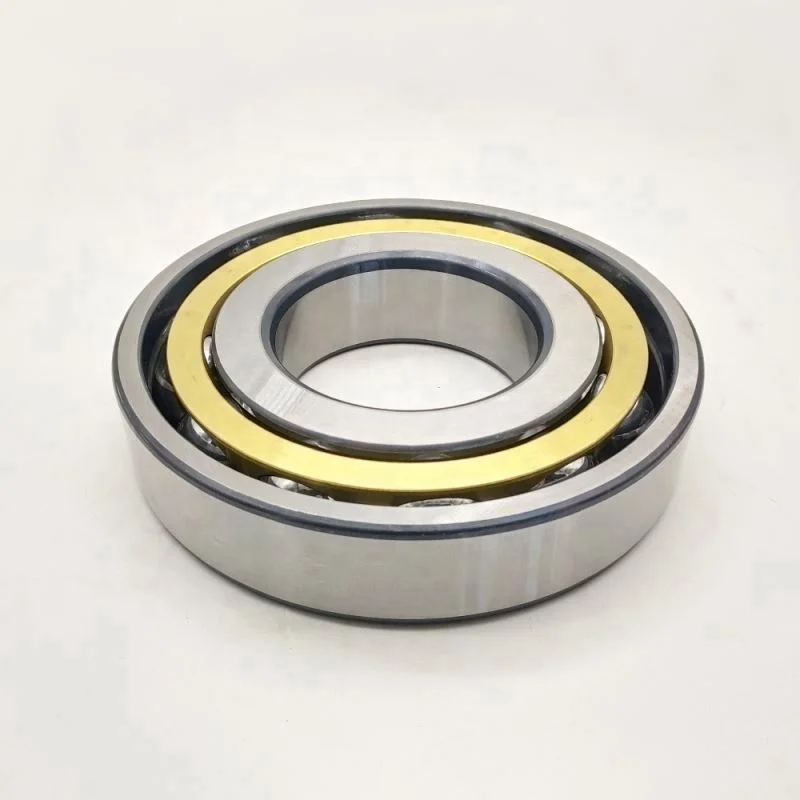 7314 BECBM Bearings 70x150x35 mm Brass Cage Angular Contact Ball Bearing 7314BECBM