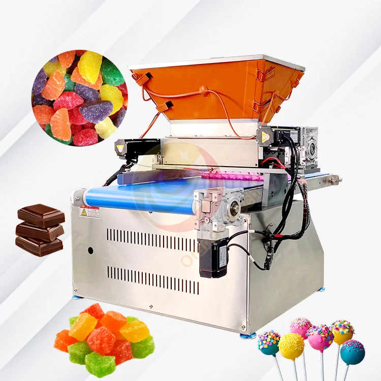 Semi Automatic Small Volume Candy 3 Flavour Chocolate Depositor Machine for Gummy Production
