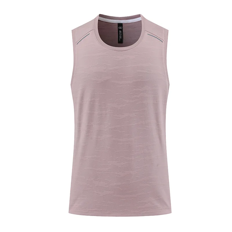 Custom Logo Men Running Sleeveless Singlet Underwear Veste Sport Homme Men Polyester Tank Top Gym Clothing Men