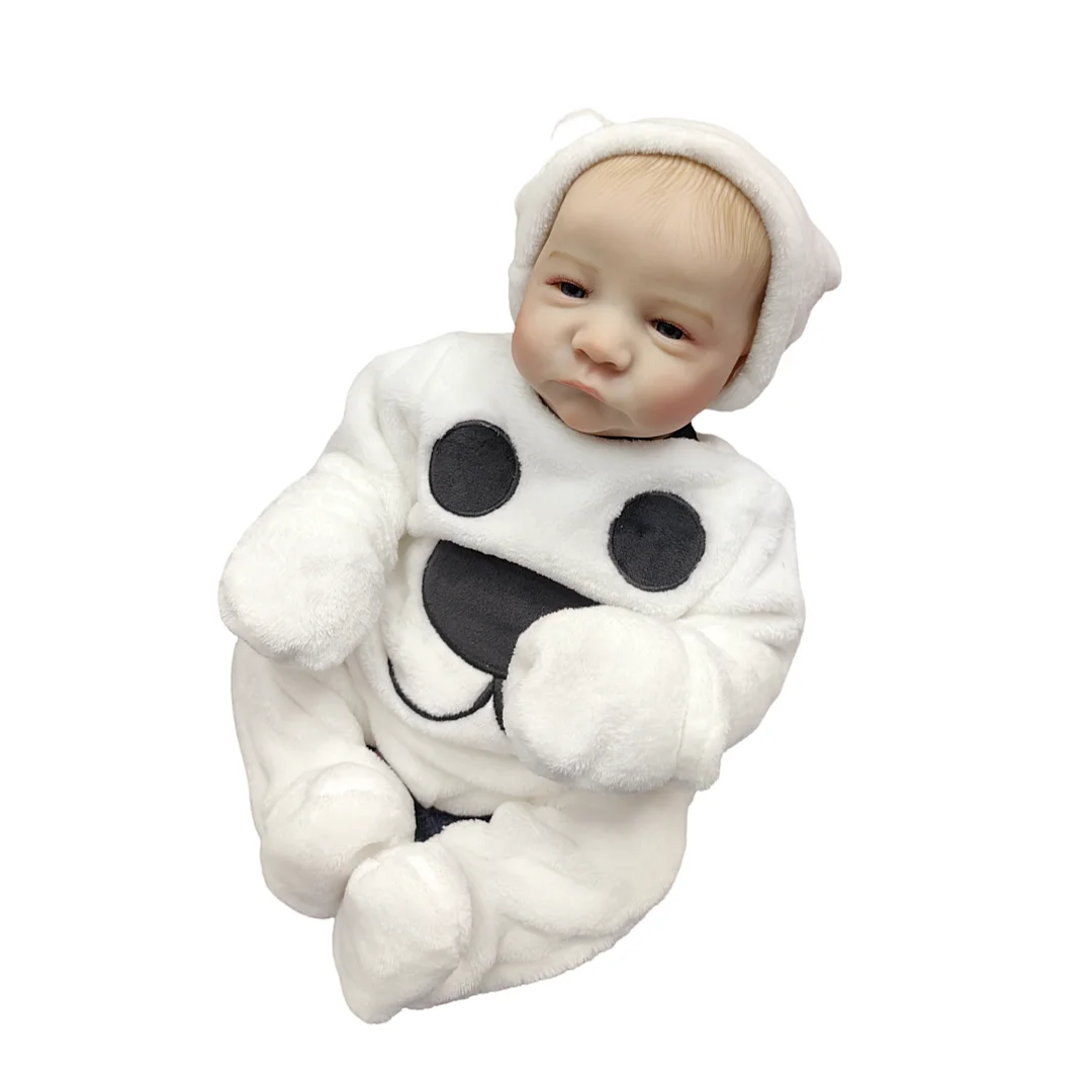 Eco-Friendly Vinyl Baby Doll Bebe Reborn Handmade Realistic Lifelike Newborn Doll for Gifts