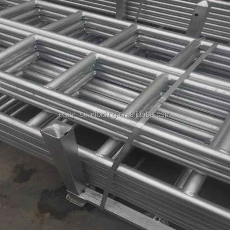 High quality and best service used steel scaffold galvanized ladder beams for construction
