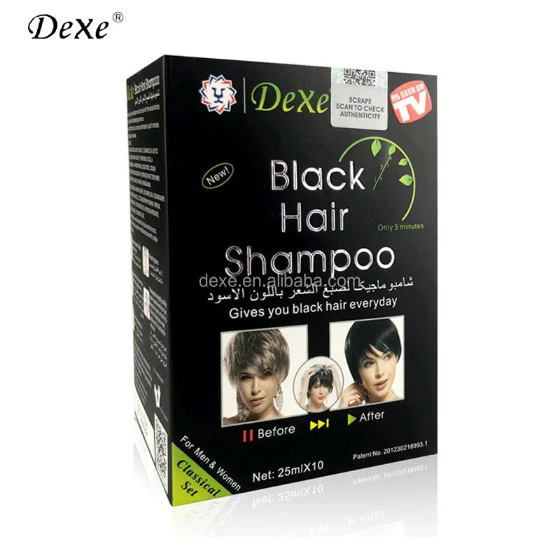 dexe hair coloring shampoo, dexe black hair shampoo