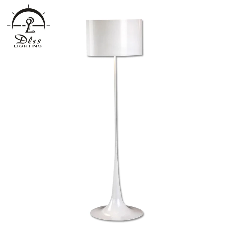 Современный минималистский украшения черный, белый цвет алюминий спальня стенд лампа освещение