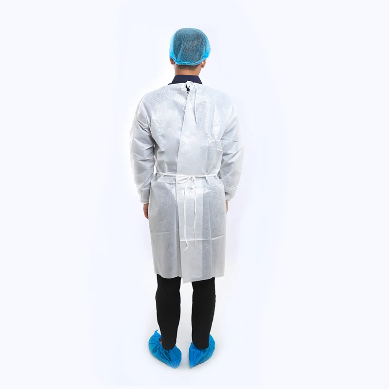 Blue separate isolation suit Hospital Isolation Gown Gowns  Level 2 3 SMS Hospital PPE Medical Disposable Protective Surgical