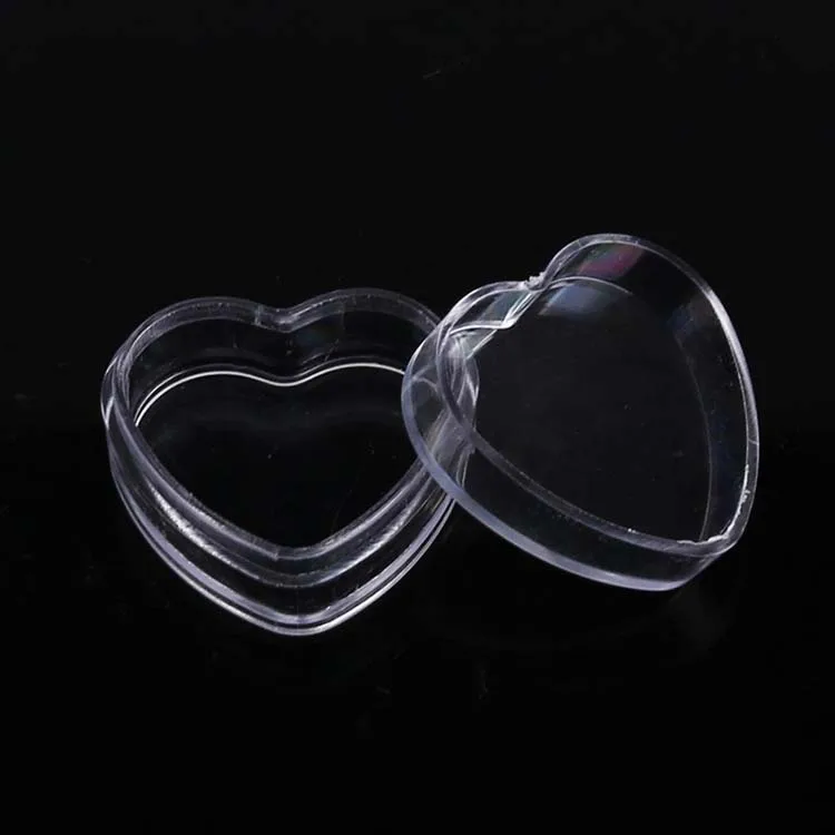 
Heart shape cosmetic jars for skin care face cream eye cream jars and nail powder containers 