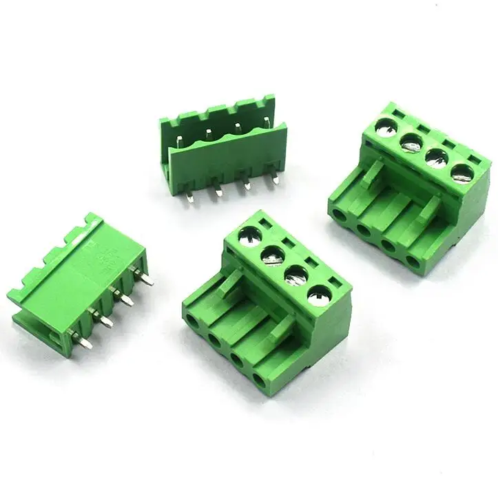  2EDGK 5 08/3 81 мм Штекерный + гнездовой набор Rta Подключаемая Клеммная колодка pcb коннектор 2P/3/4/5/8/10/12P прямая угловая