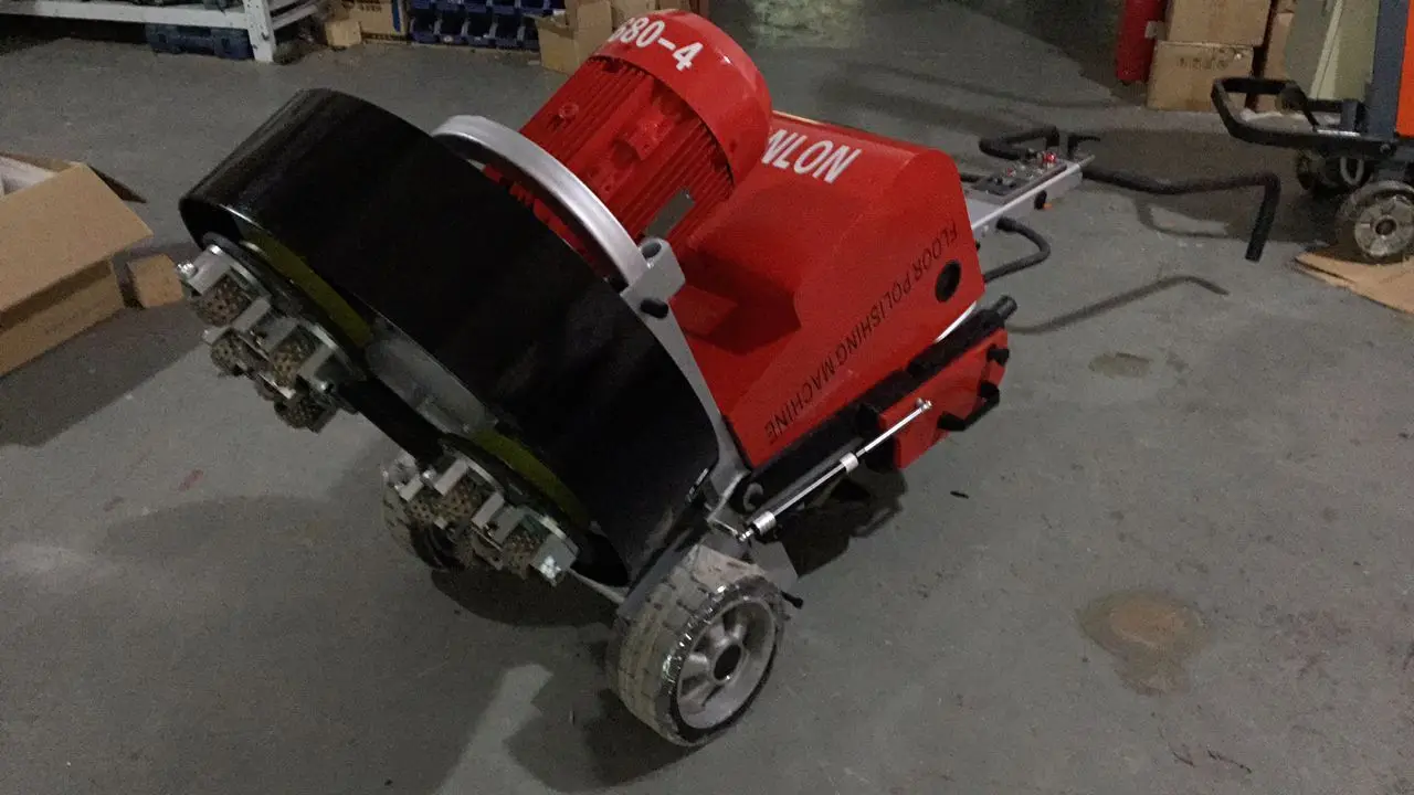 Ronlon R780 780mm 4 Heads Concrete Grinder Marble Epoxy Terrazzo Cement Floor Grinding Polishing Machine for Sale. Provided 260