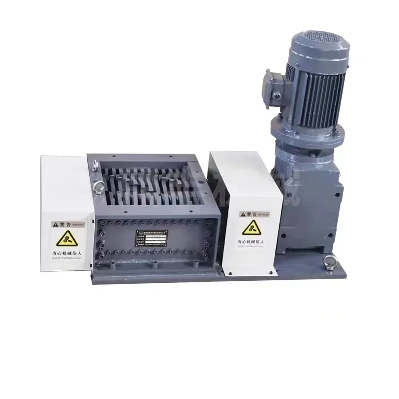 Rubber Metal Plastic Glass Paper Wood Shredder Crumb Machine For Sale