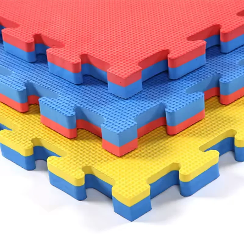 2cm Thickness Interlocking Baby Play Floor Tatami Mats Indoor Rubber Flooring Puzzle Mat Made of Eva Foam