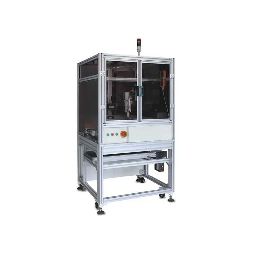 Customize automatic rotary table screw tightening machine with robot