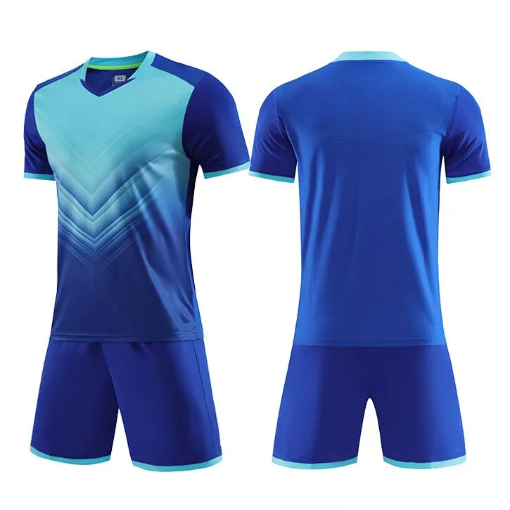 23/24 New Blank Sublimation Soccer Shirts Football Jersey Teams logo Men Kids Custom Soccer Jersey Set For Men