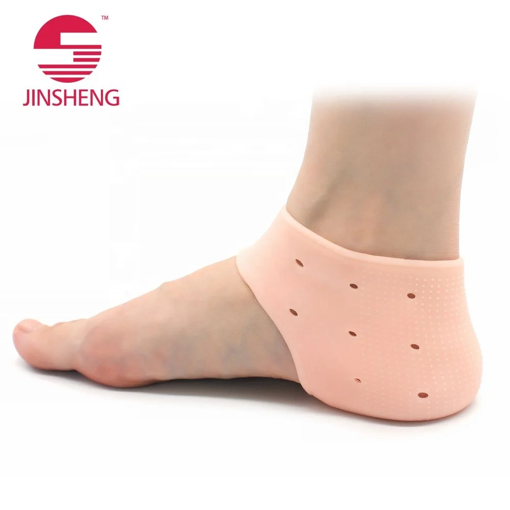 Hot Selling Heel Cups Heel Pads  Great for Pain, Dry Cracked Heels gel insoles for shoes