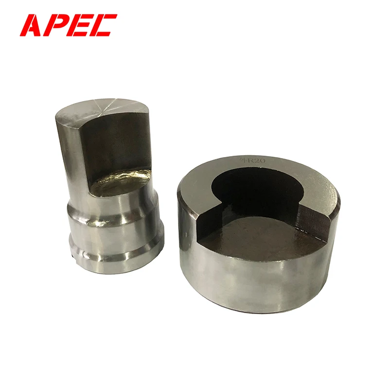 Punch Die Angle Cutting tools Square corner Cutting Punch Die for geka Ironworker Machine