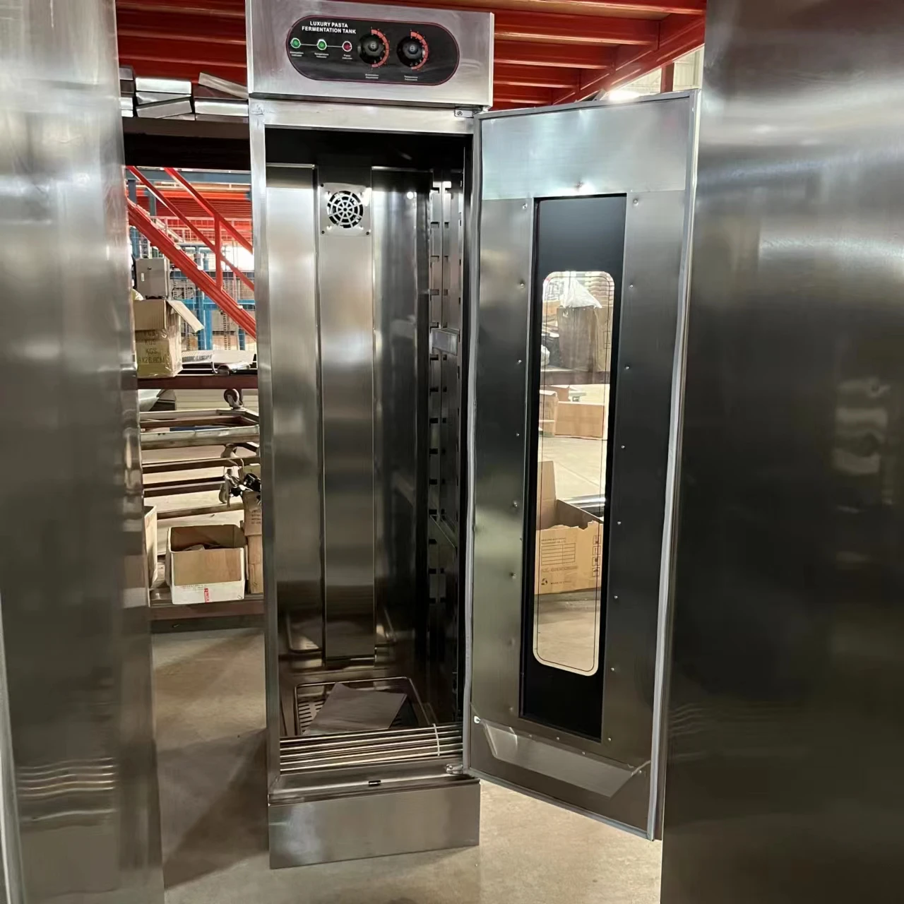 Good quality dough proofer 16 trays bread ferment box with steam system Bakery equipment for Croissant