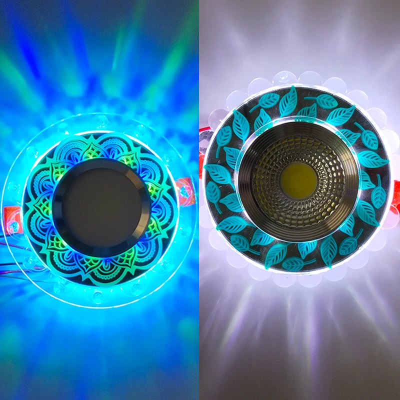 Высококачественный алюминиевый RGB прожектор 5 Вт с регулируемой яркостью Светодиодная лампа Rgb трубка свет Встроенная светодиодная
