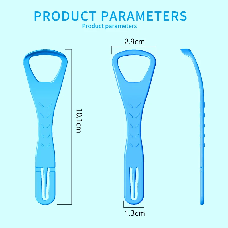 Bulk Multi-purpose Oral Hygiene Care Applicants Products Teeth Cleaning Plastic Interdental Toothpick Tongue Scraper Cleaner