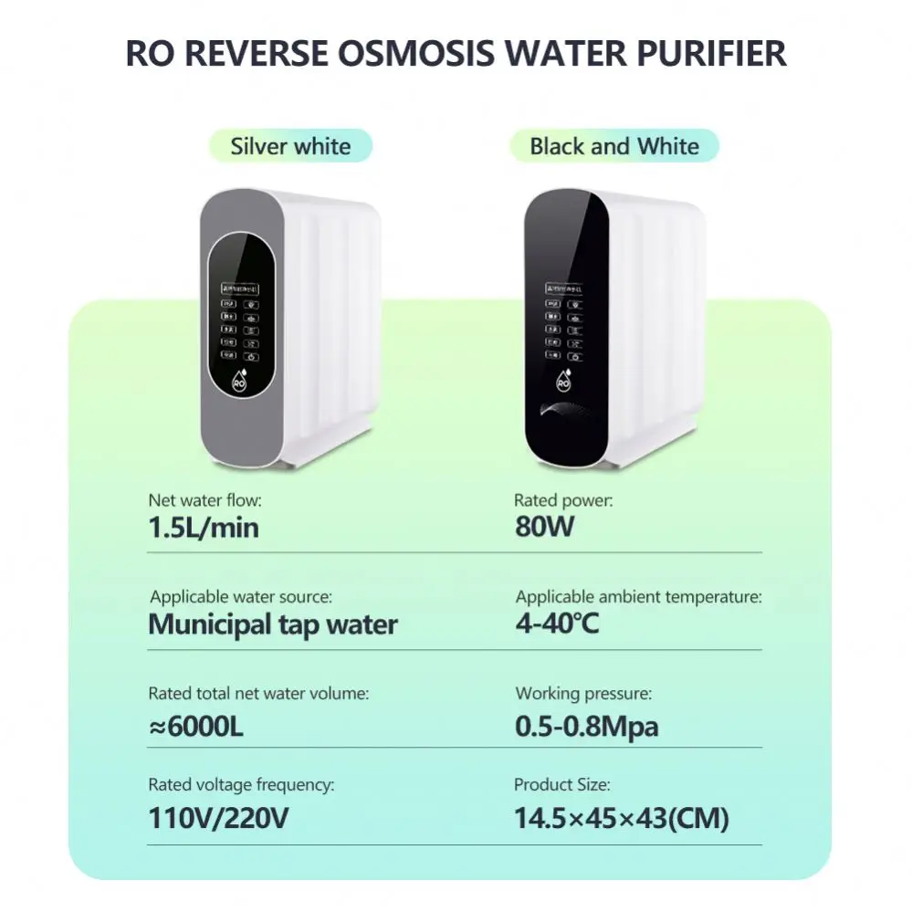 Factory Supply Factory Price Water Purifier With Uv Light