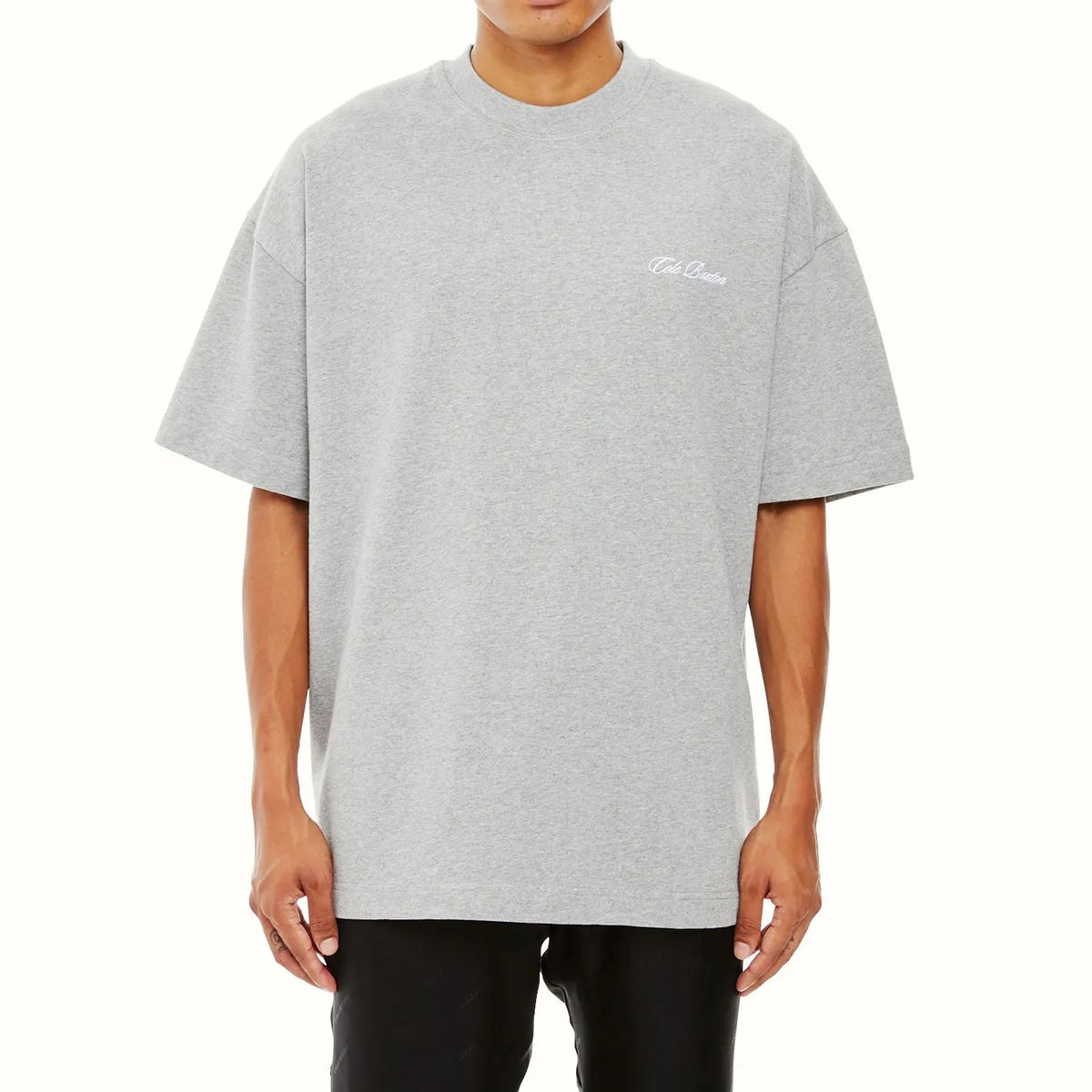 Мужская хлопковая Футболка большого размера 100%