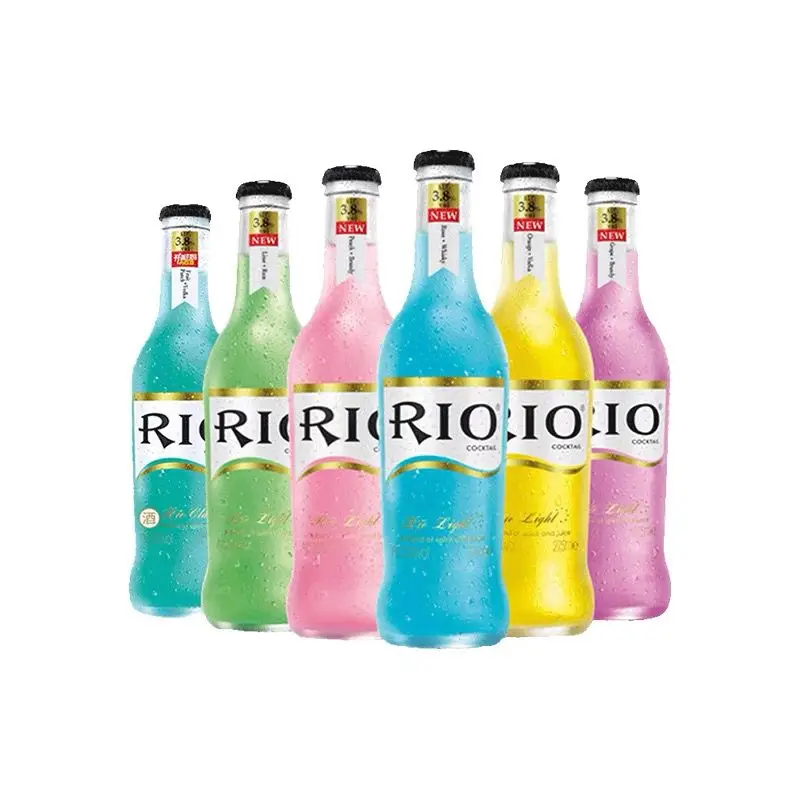 Factory direct sales popular drink RIO alcohol energy drink lime rum flavor