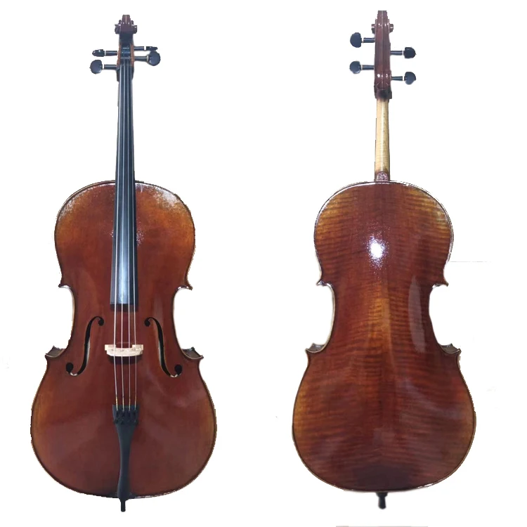 The High Quality  Oil Painting  Gloss antique Handmade Professional Cello