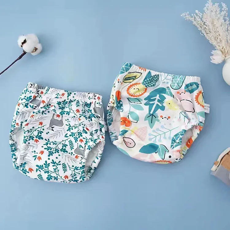 Wholesale Reusable Baby Cloth Diaper Washable And Waterproof Diapers Pants Baby Newborn Baby Cloth Diaper