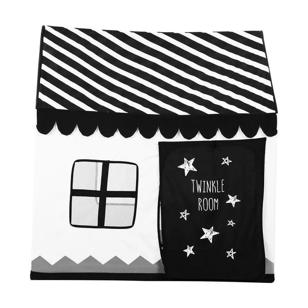 Portable Stripe Indoor Outdoor Kids Play House Tent