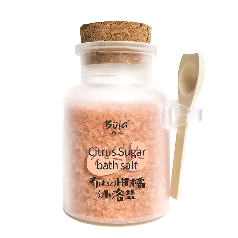 Солевые спа-товары, средства для ухода за телом для женщин, частная марка, Цитрусовая увлажняющая соль для ванны