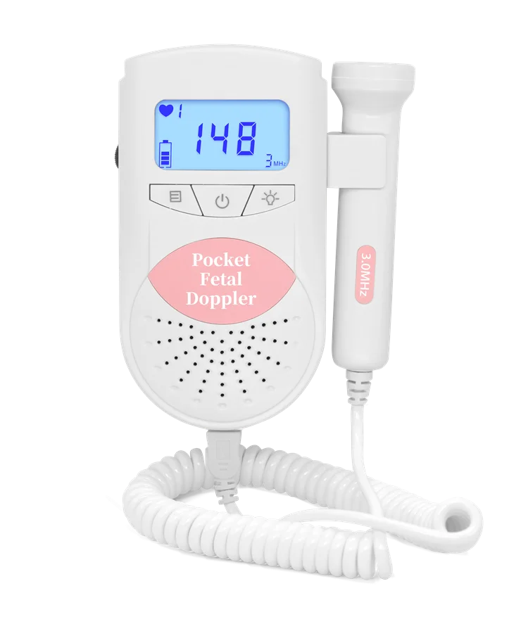 JUMPER JPD-100S6 Low Price 510k Ultrasonic Pocket Baby Heartbeat Doppler Fetal Monitor