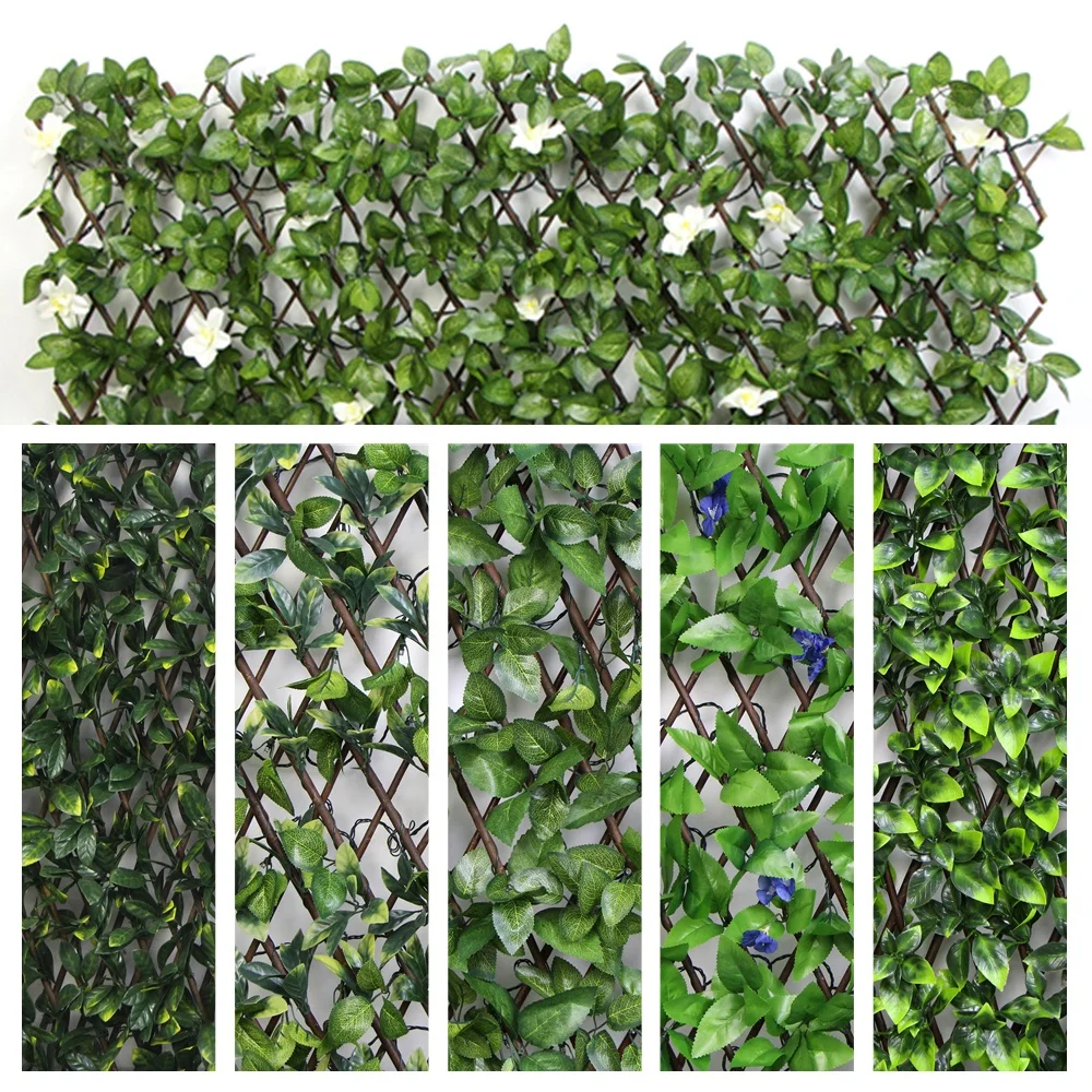 2020 hot sale landscaping eco friendly artificial expandable fabric fence