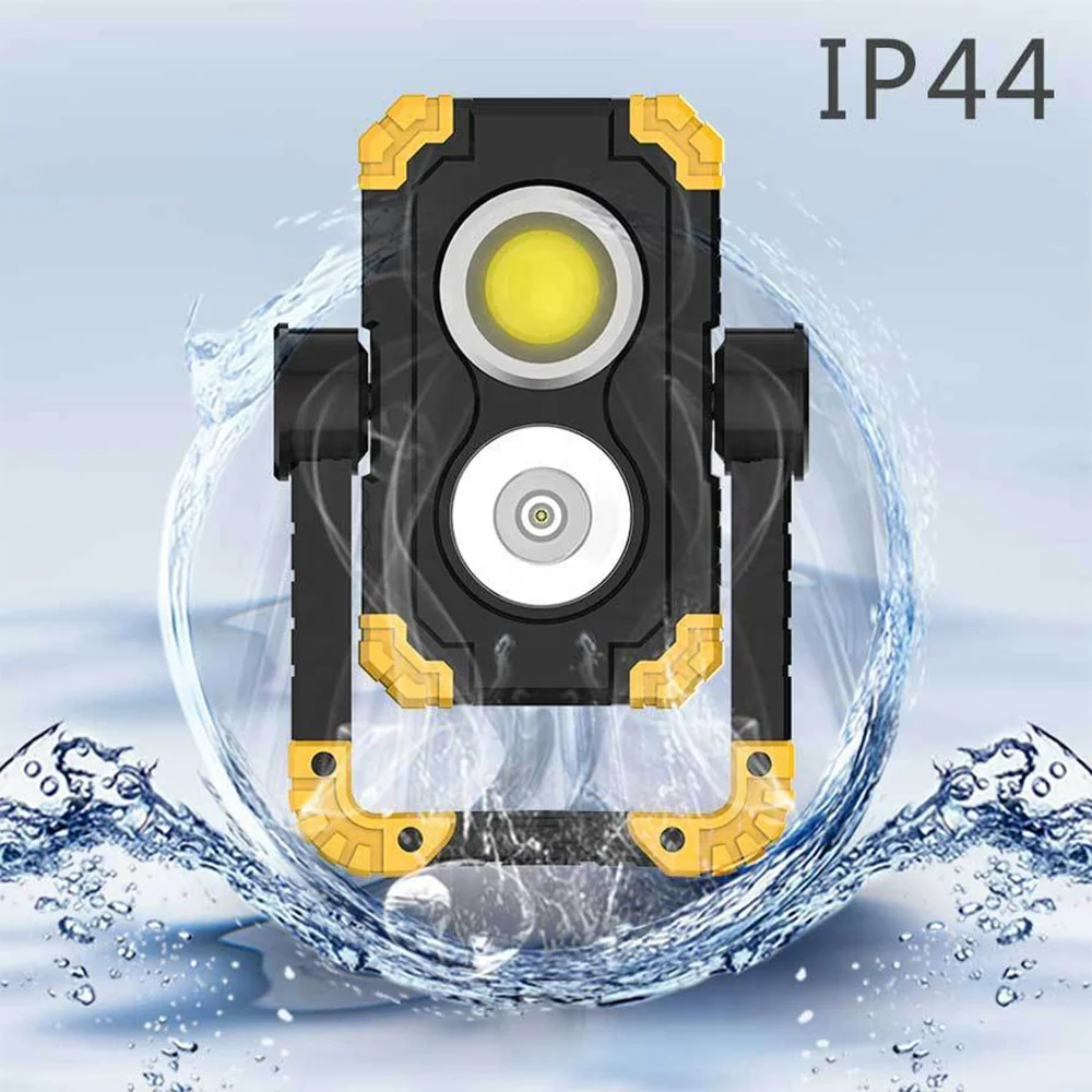 TAIKOO Portable led cob work light waterproof magnetic outdoor explosion waterproof  led work lights with magnet  hanger