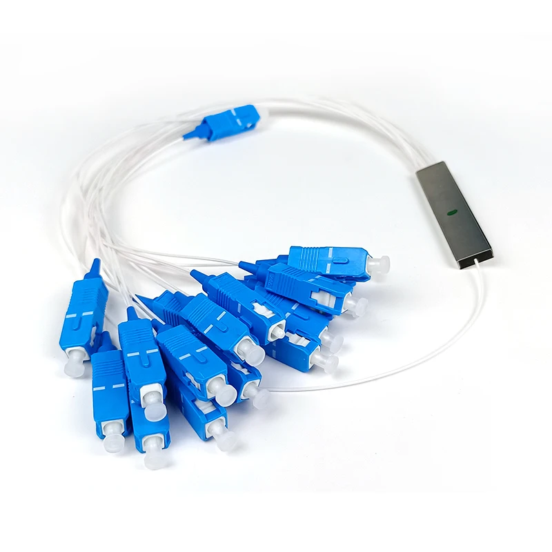 Производитель, быстрая доставка, разветвитель смарт-карты, 1x8 волоконно-оптический разветвитель SC/APC UPC, штепсельный распределитель PLC