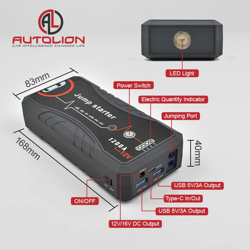 Hot sale products imazing jump starter car emergency jump starter jump starter