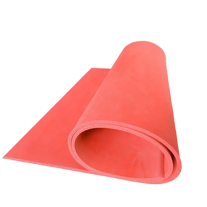 High Temperature Heat Resistance Silicone Rubber Sponge Foam Sheets Mat Pad Cushion 500*500*5mm