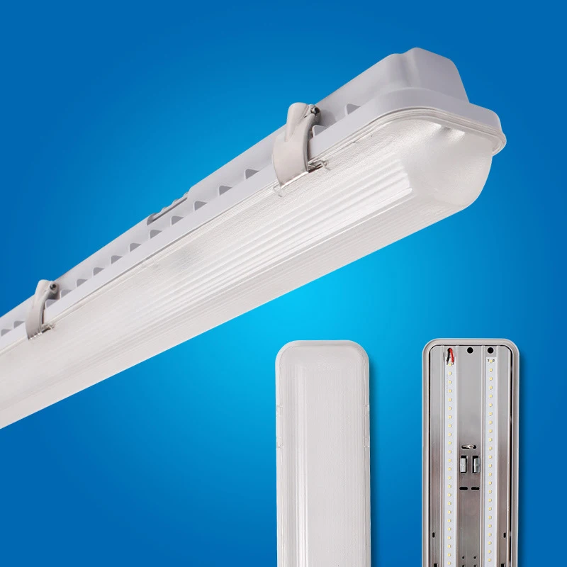 IP65 4ft 5ft 40W 60W Led Tri-proof Batten Light Fixture with CE RoHS