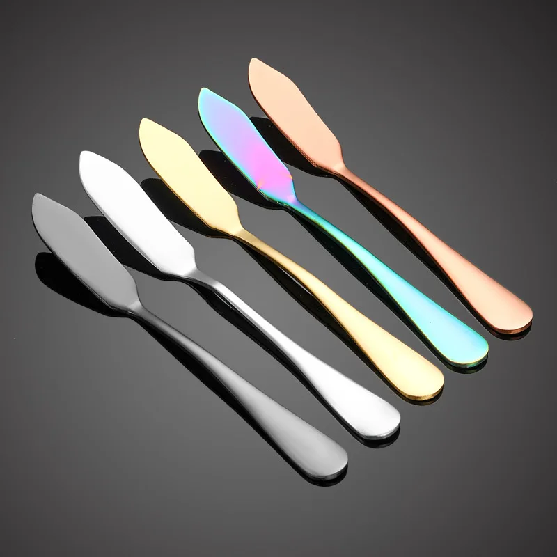 Butter Knife Cheese Knife Dover Sole Breakfast Kippers Cute Mini Stainless Steel  Knives for Butter Cheese