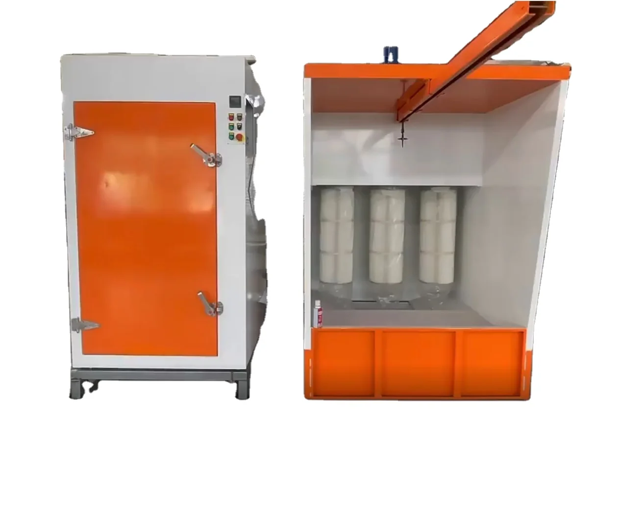 Factory price powder coating booth and oven for sale