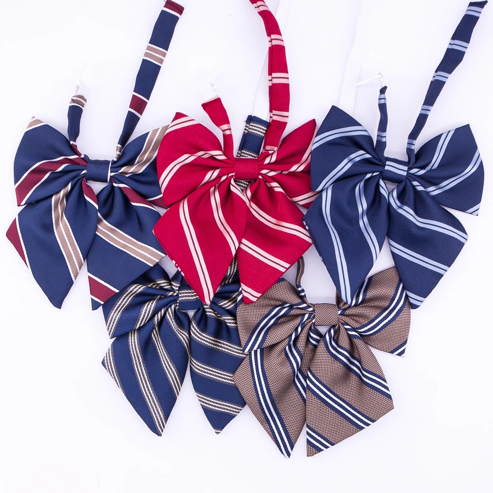 RunLin Factory Custom Handmade Luxury JK Satin Ribbon Silk Woven Jacquard Fabric Bow Ties for Men