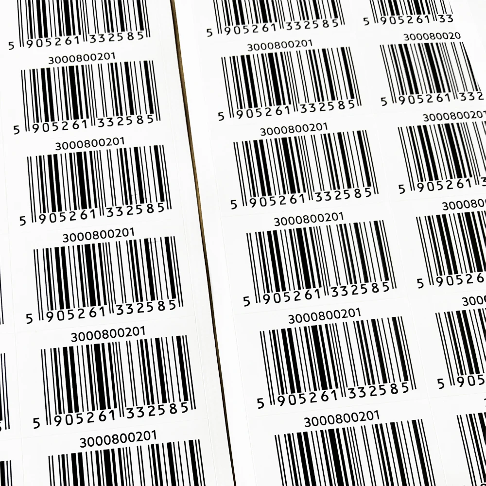 Wholesale Customizable Fast Shipping Customized Blank Die Cut Large Label Paper 4 x 5 Warehouse Labels