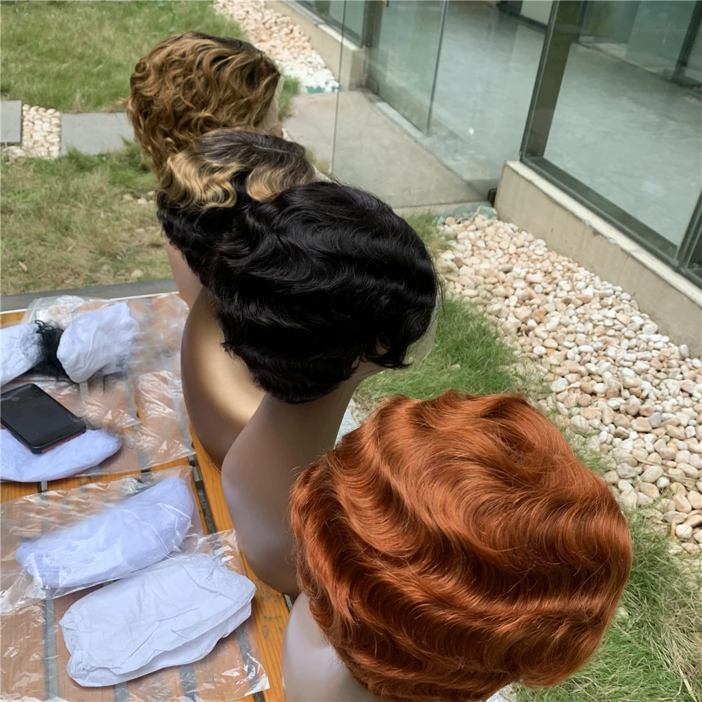  Finger Wave Wig  (1)