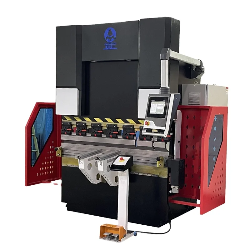 DA53T controller 4 Axis plate steel sheet brake press small folding machine