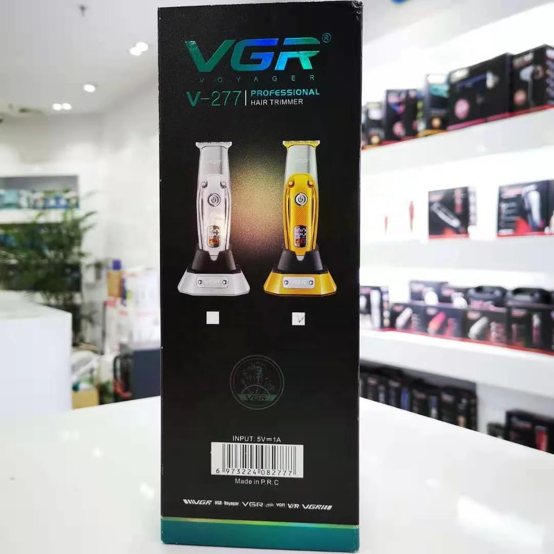  Оригинальный VGR V277 Профессиональный перезаряжаемый бритвенный триммер для
