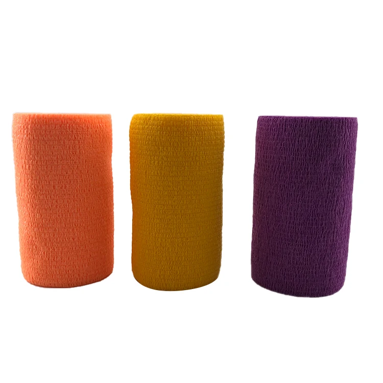 High quality tubular elastic vet wrap self adhesive elastic non woven bandage