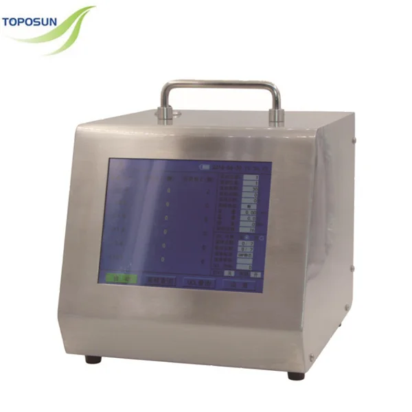 TPS-Y09301AC DC(with Battery) Laser Airborne Particle Counter, Compliance with ISO14644-1 and GMP Standard