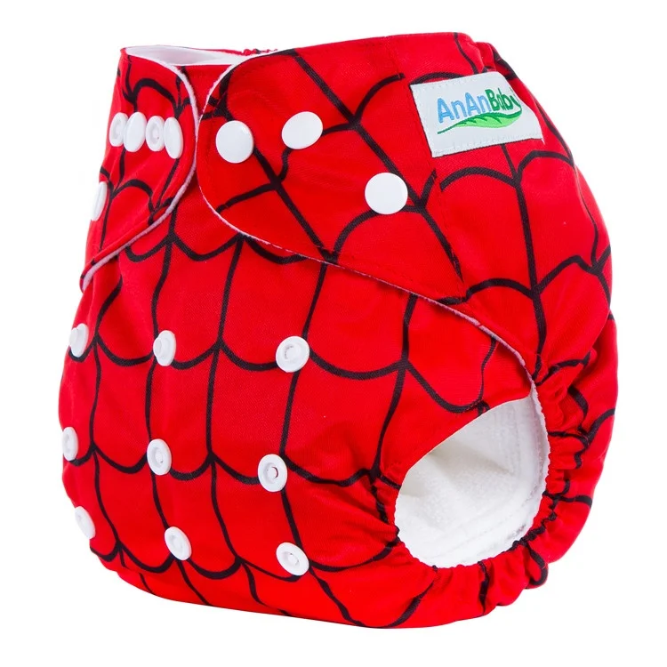 Amazon Hot Sale Cotton Eco-Friendly Microfiber Cloth Diapers Organic