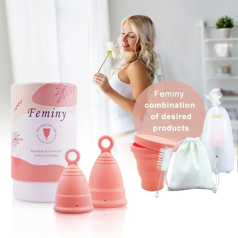 New Arrival Economic Best Soft Menstrual Cup Low Cervix Portable Silicone Period Cups Lady